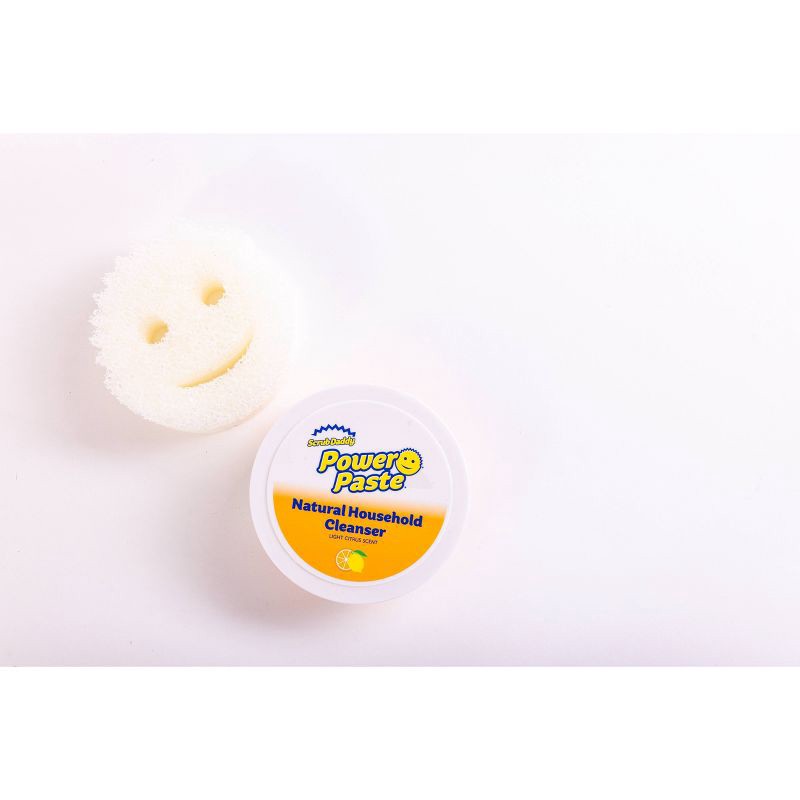 slide 6 of 9, Scrub Daddy PowerPaste + Scrub Mommy Dye Free Sponge Natural Household Cleanser, 1 ct