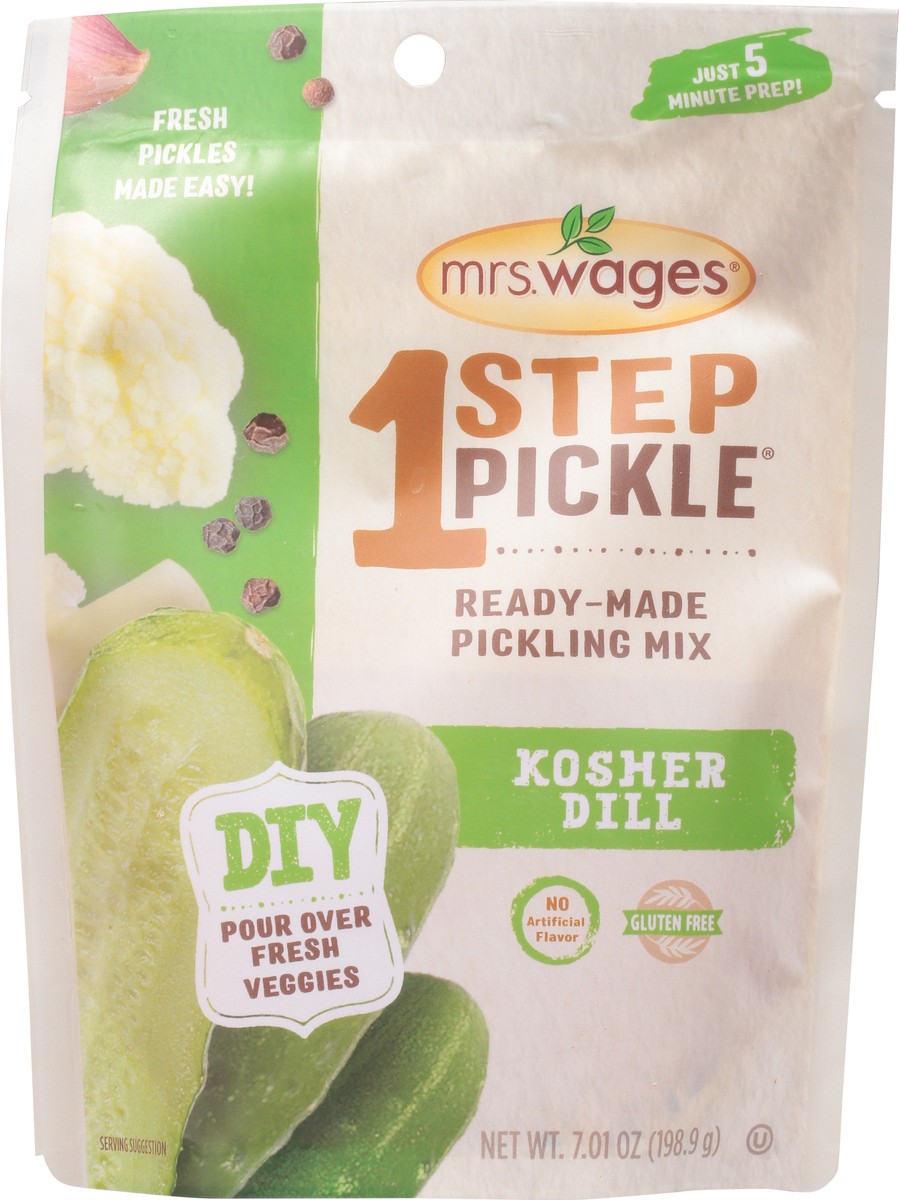 slide 8 of 9, Mrs. Wages Ready-Made Kosher Dill Pickling Mix 7.01 oz, 7.01 oz