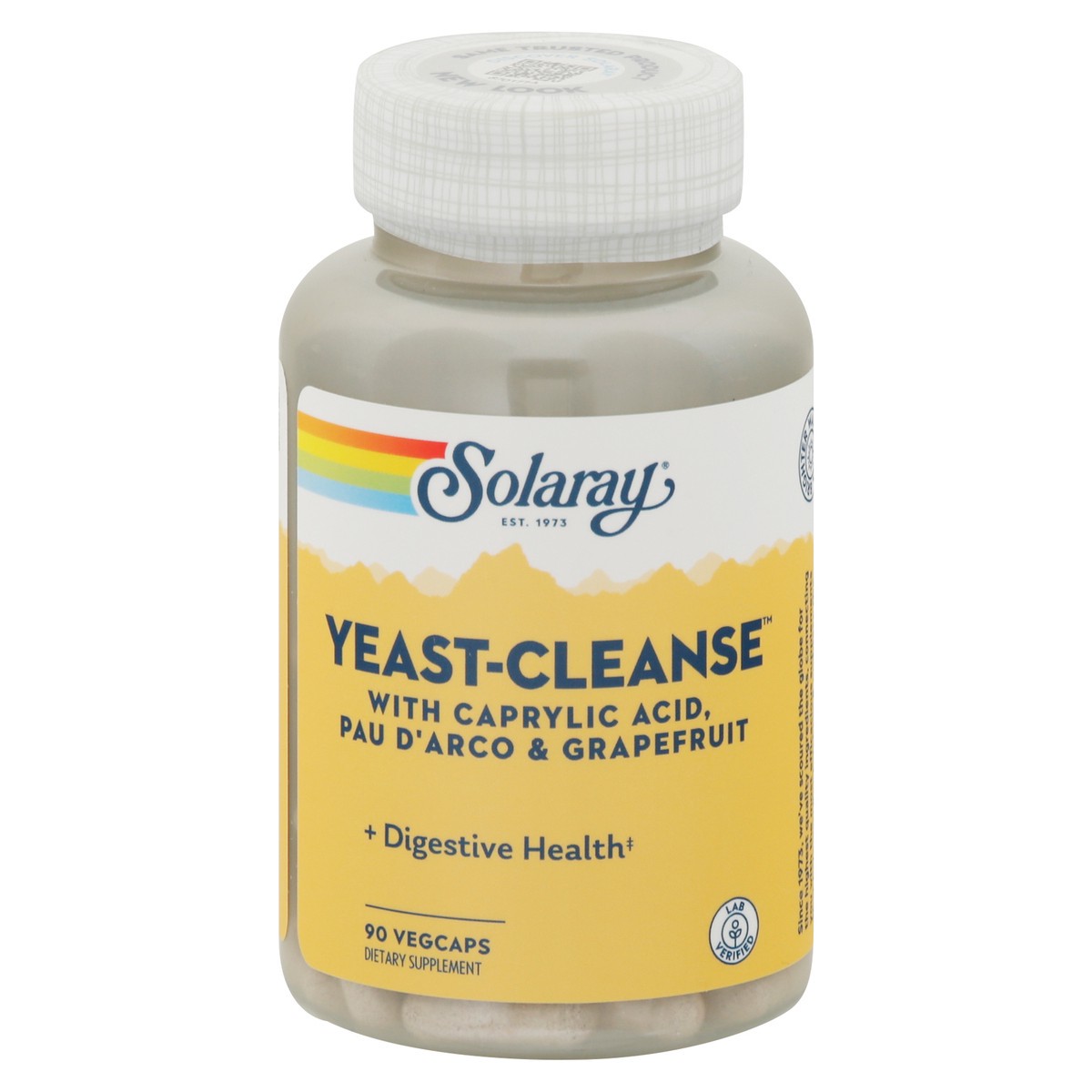 slide 1 of 13, Solaray Yeast-Cleanse 90 VegCaps, 90 ct vcp