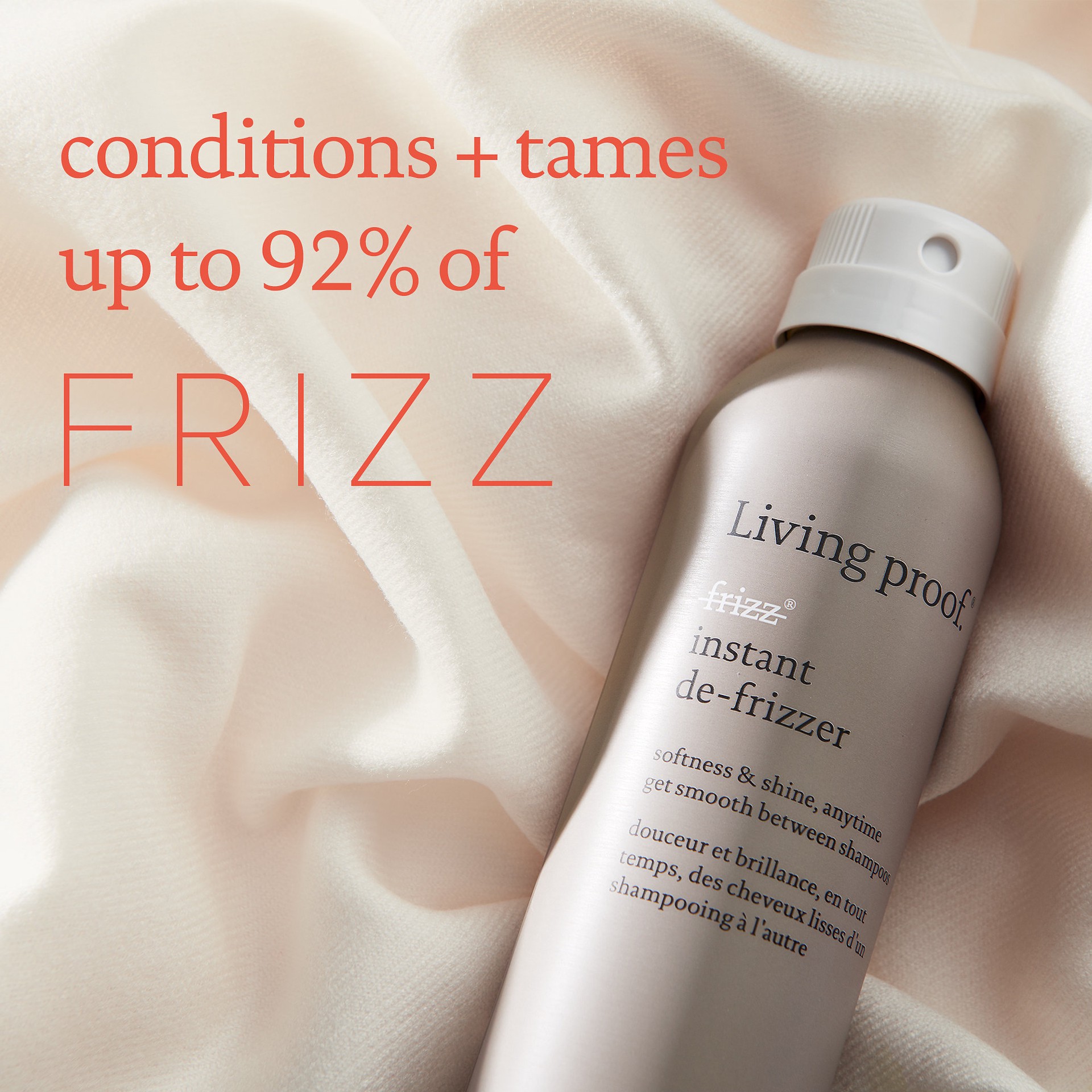 slide 4 of 6, Living Proof Mini No Frizz Instant De-Frizzer 2.8 oz/ 98 mL, 
