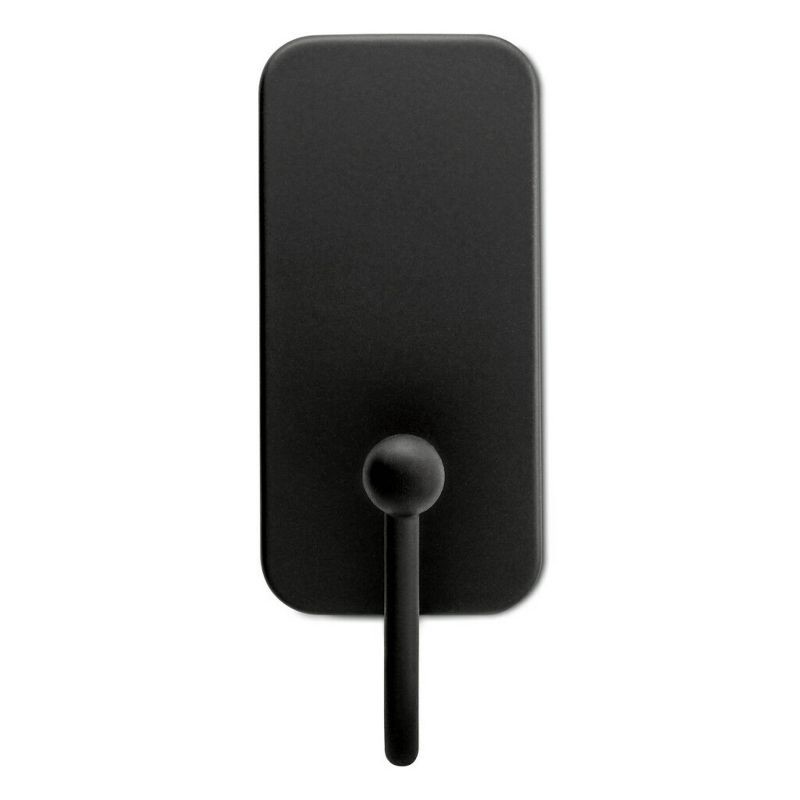 slide 12 of 12, Command Small Matte Black Hooks: Decorative Wall & Kitchen Hooks, Metal, 0.5 lb Capacity, 2-Pack, 0.5 lb