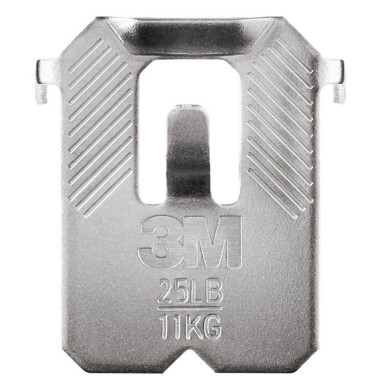 slide 4 of 17, 3M Claw Drywall Picture Hanging Kit: Metal Utility Hooks, 45 lb Capacity, 10 Pack, Gray, 45 lb, 10 ct