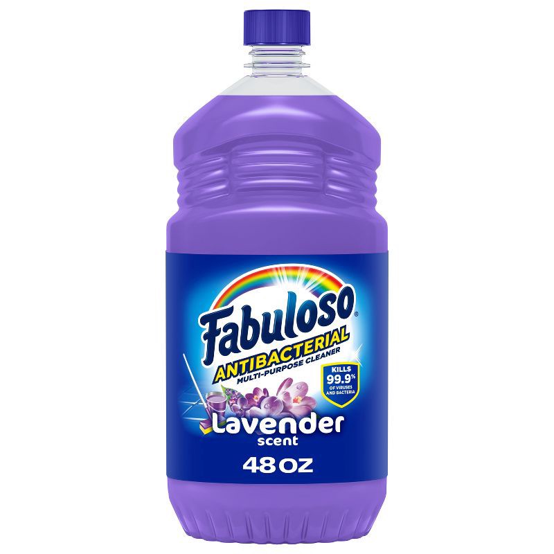 slide 1 of 15, Fabuloso Lavender Anti-Bacterial Multi-Purpose Cleaner - 48 fl oz, 48 fl oz