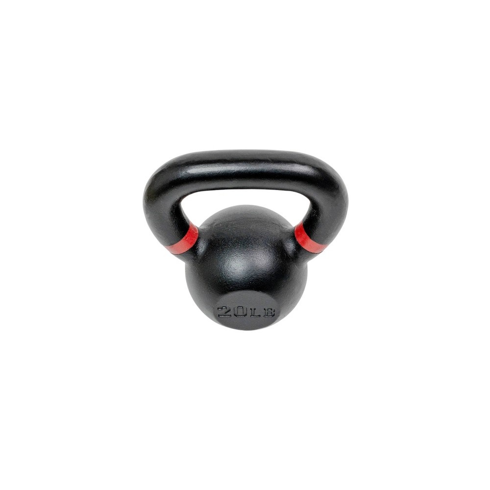 slide 2 of 8, Tru Grit Cast Iron Kettlebell - 20lbs, 20 lb