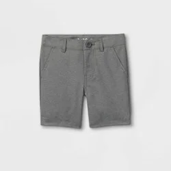 Toddler Boys' Woven Quick Dry Above Knee Chino Shorts - Cat & Jack™ Gray 5T