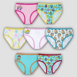 Super Mario Girls' Mario 7pk Underwear - 4