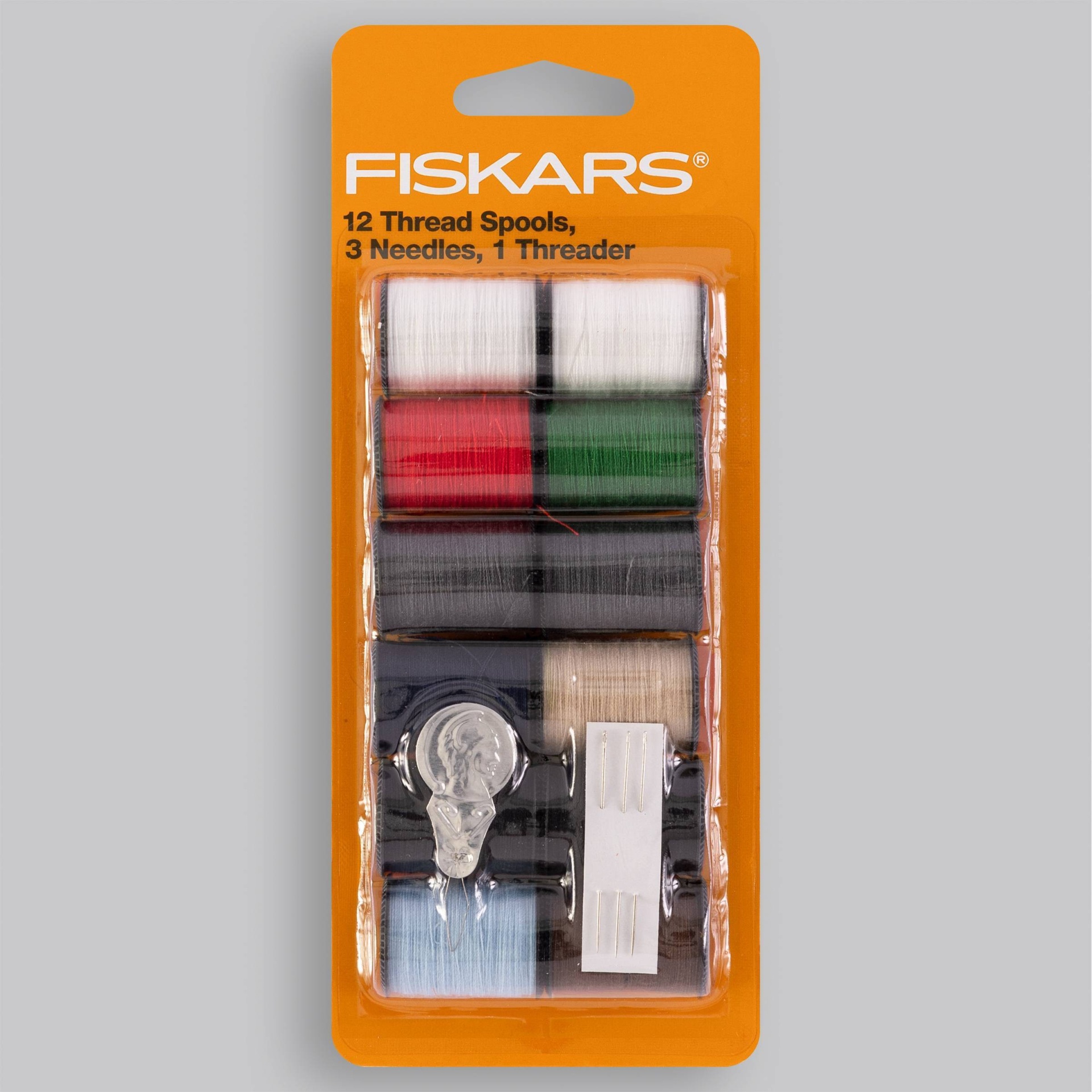 slide 1 of 5, Fiskars 12pc Hand Sewing Thread, 12 ct