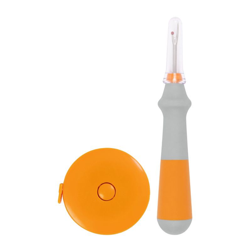 slide 3 of 9, Fiskars Seam Ripper and Tape Measure: Sewing Tools for Seam Ripping & Body Measuring, 2-Pack, 1 ct