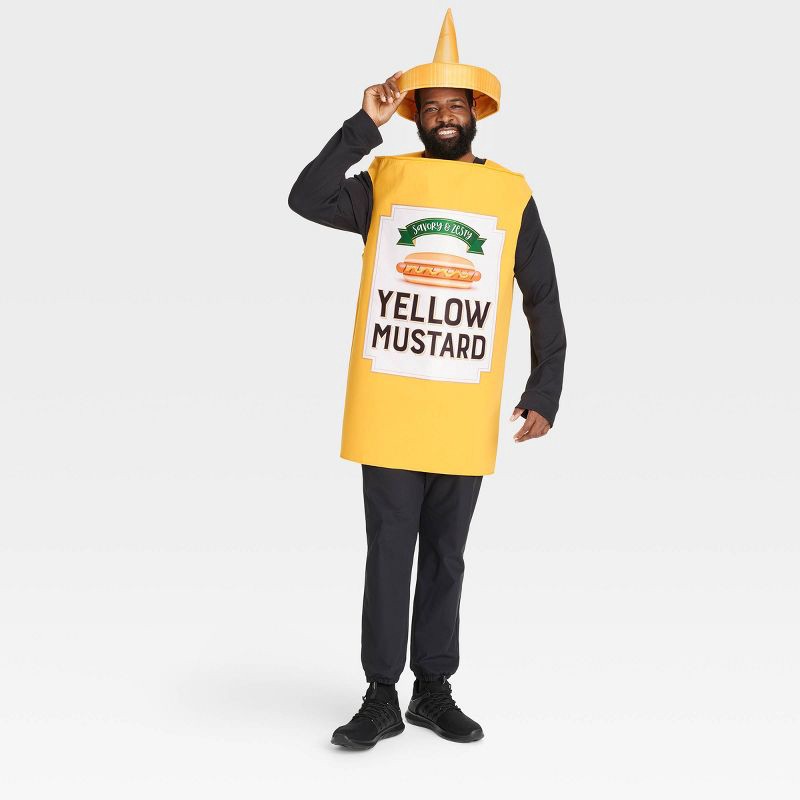 Adult mustard shop costume