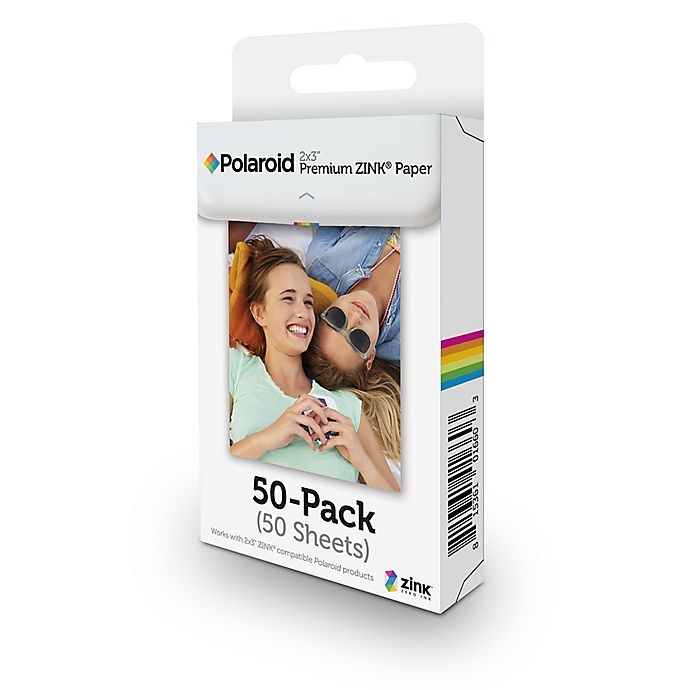 slide 1 of 1, Polaroid Zink Photo Paper, 50 ct