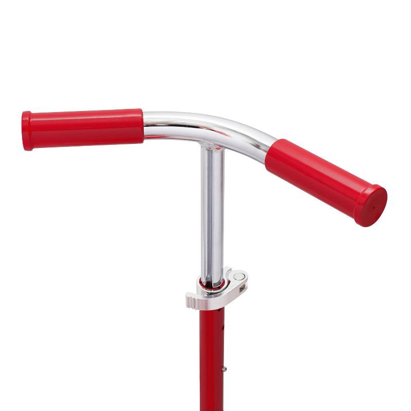 slide 6 of 6, Radio Flyer Grow With Me Beginner Kids' Kick Scooter - Red: Adjustable Handlebar, Non-Slip Deck, 1 ct