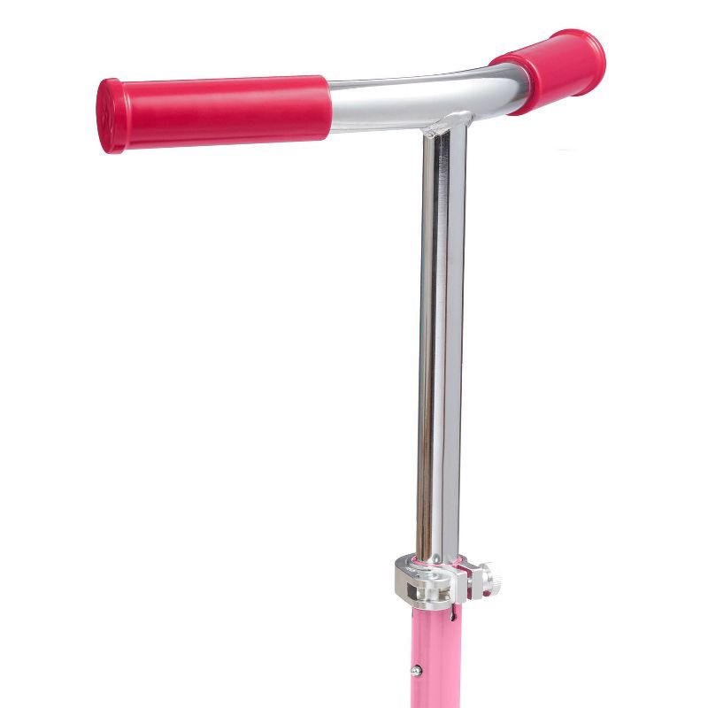 slide 4 of 6, Radio Flyer Grow With Me Beginner Kids' Kick Scooter - Pink: Adjustable Handlebar, Non-Slip Deck, 1 ct