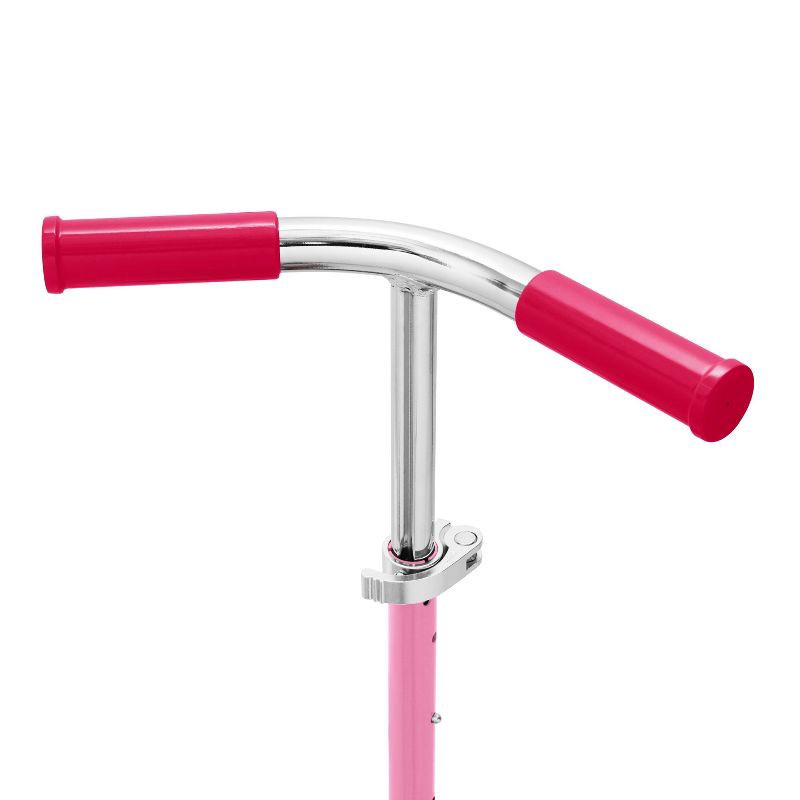 slide 6 of 6, Radio Flyer Grow With Me Beginner Kids' Kick Scooter - Pink: Adjustable Handlebar, Non-Slip Deck, 1 ct