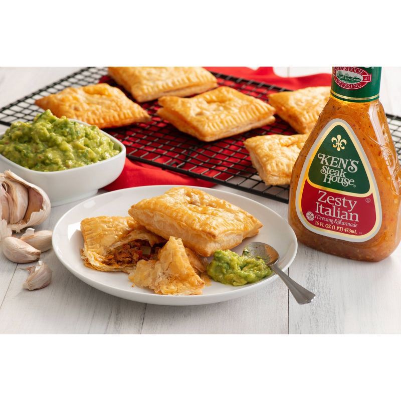 slide 4 of 5, Ken's Steak House Zesty Italian - 16fl oz, 16 fl oz