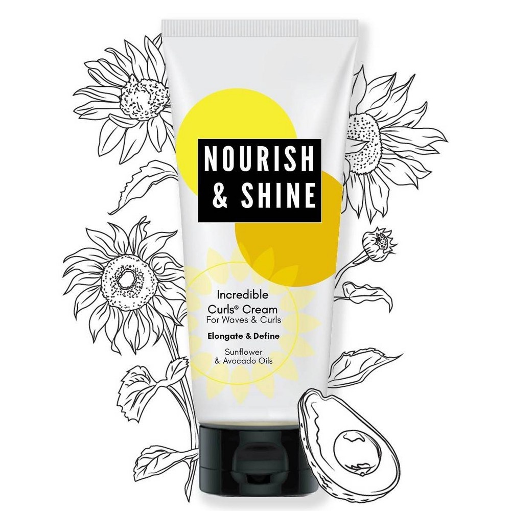 slide 4 of 4, Nourish & Shine Incredible Curls Cream, 8 oz