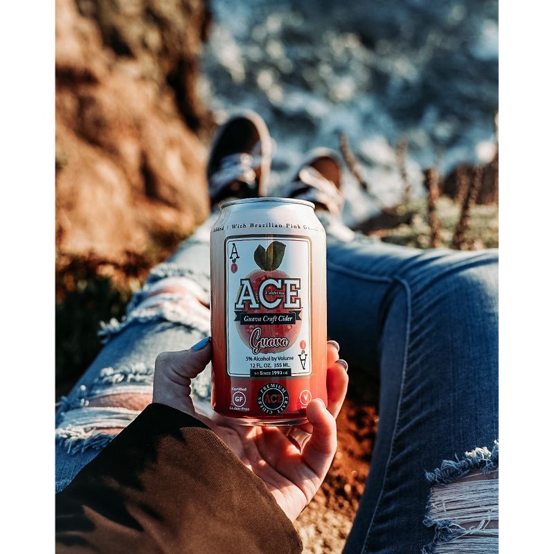 slide 2 of 8, ACE Cider Ace Guava Hard Cider -6pk/12 fl oz Cans, 6 ct; 12 fl oz