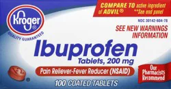 Kroger Ibuprofen Pain Reliever Coated 200Mg Tablets