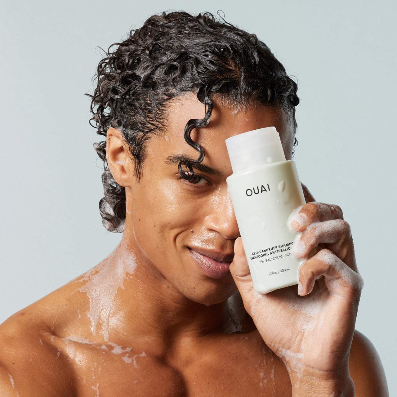 slide 4 of 7, OUAI Anti-Dandruff Shampoo 10 oz / 300 mL,