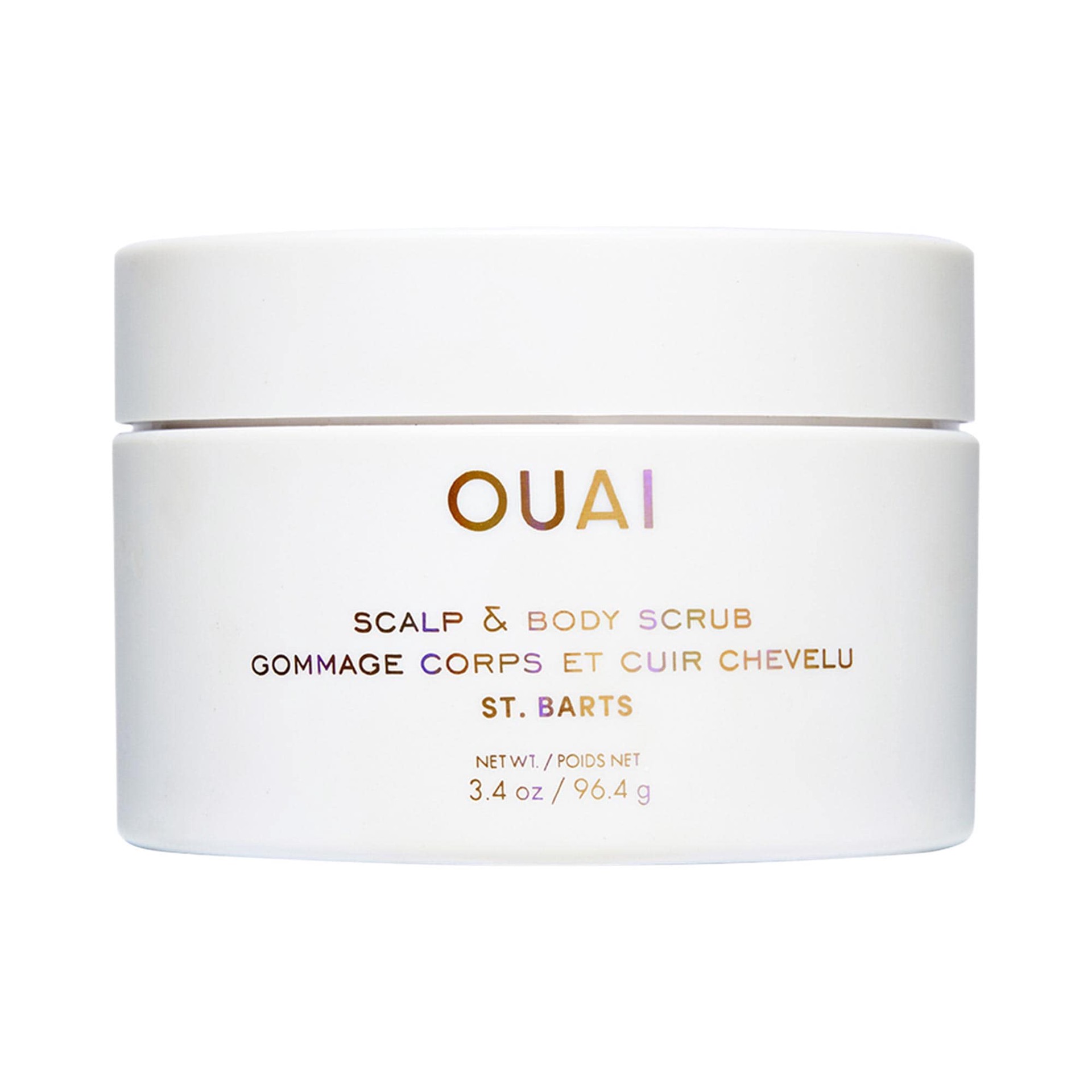 slide 1 of 1, OUAI Mini St. Barts Cleansing Scalp & Body Sugar Scrub 3.4 oz / 100 mL,