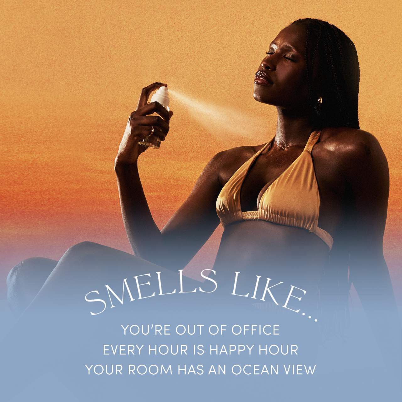 slide 5 of 7, OUAI St. Barts Hair and Body Mist 8 oz / 236 ml, 