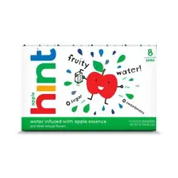 hint Kids Apple Infused Water - 8pk/6.75 fl oz Boxes