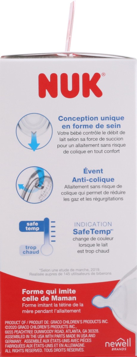 slide 8 of 9, NUK Smooth Flow 0+ Months Anti-Colic 5 Ounce Bottles 1 ea, 1 ct