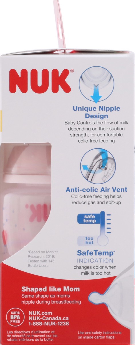 slide 7 of 9, NUK Smooth Flow 0+ Months Anti-Colic 5 Ounce Bottles 1 ea, 1 ct