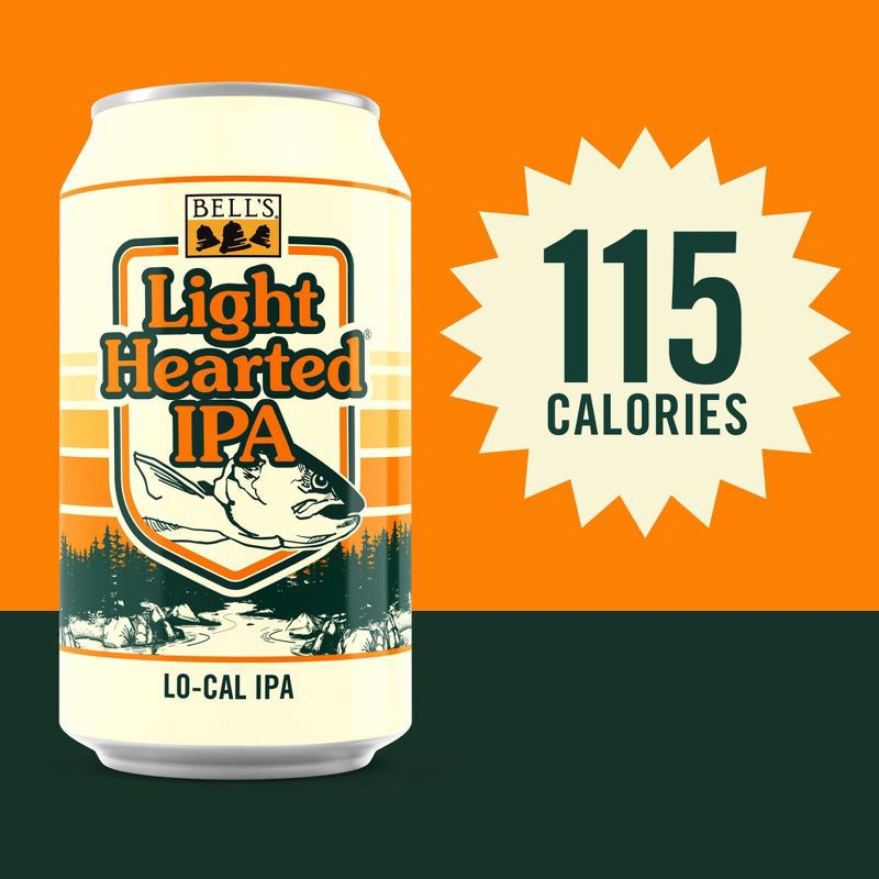 slide 6 of 10, Bell's Brewery Bell's Light Hearted IPA Beer - 12pk/12 fl oz Cans, 12 ct; 12 fl oz