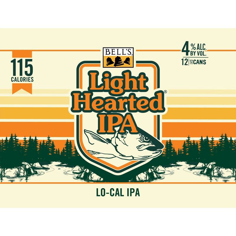 slide 10 of 10, Bell's Brewery Bell's Light Hearted IPA Beer - 12pk/12 fl oz Cans, 12 ct; 12 fl oz