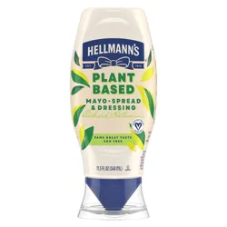Hellmann's Vegan Dressing and Sandwich Spread – 11.5 fl oz: Gluten-Free, No Artificial Flavors, Plant-Based