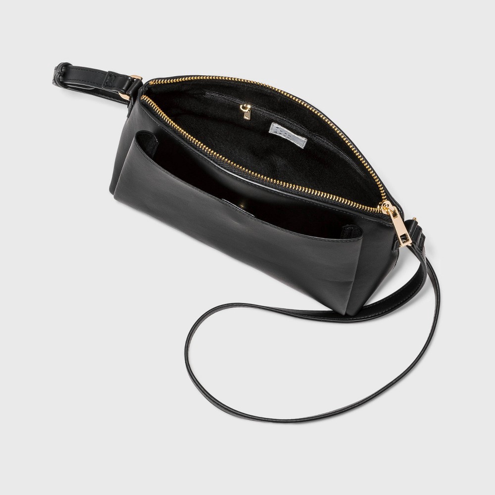 slide 3 of 3, Dome Crossbody Bag - A New Day Black, 1 ct