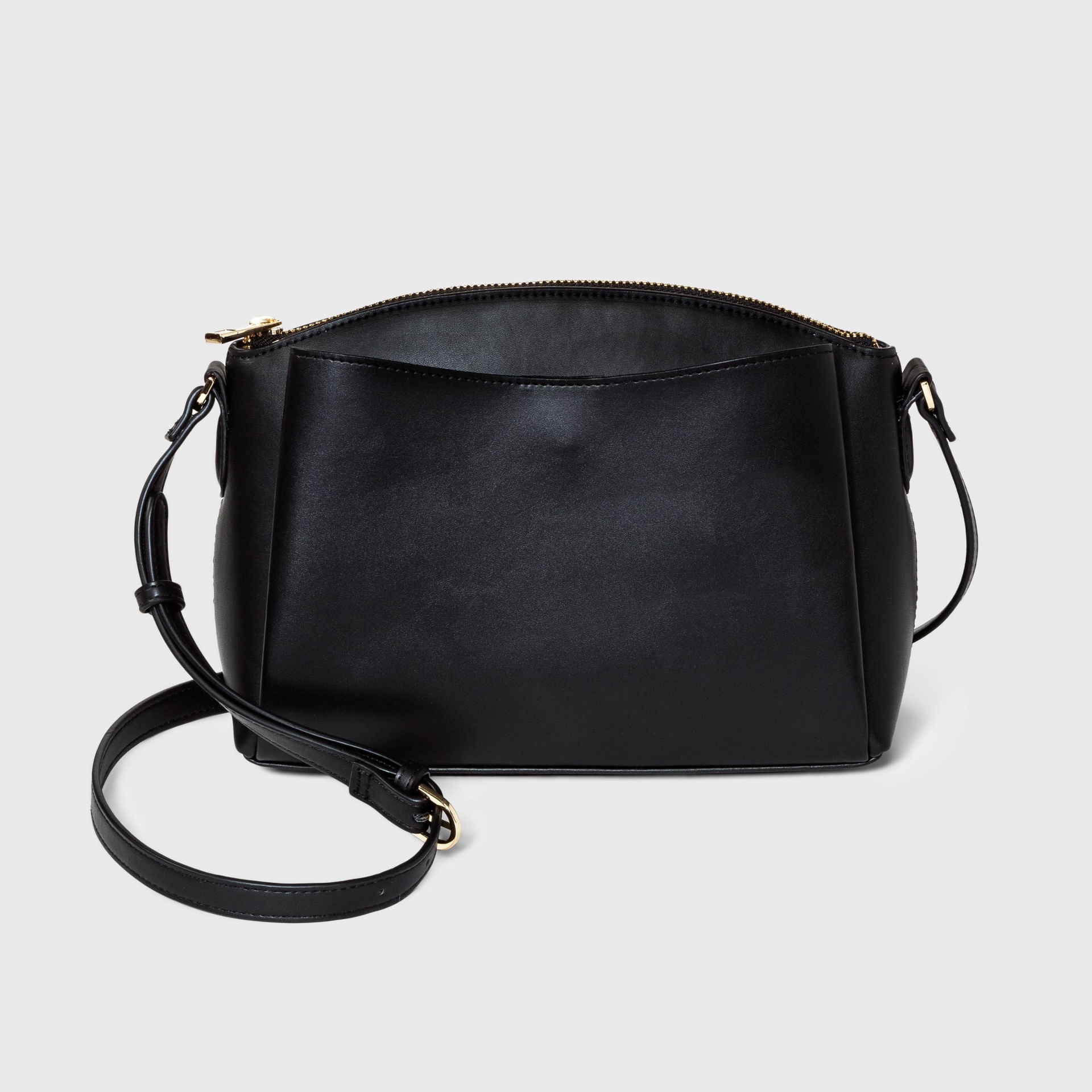 slide 1 of 3, Dome Crossbody Bag - A New Day Black, 1 ct