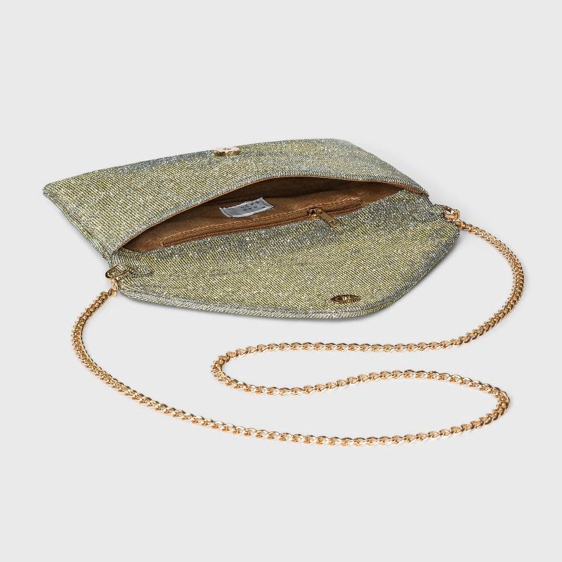 slide 3 of 4, Glitter Envelope Clutch - A New Day™, 1 ct