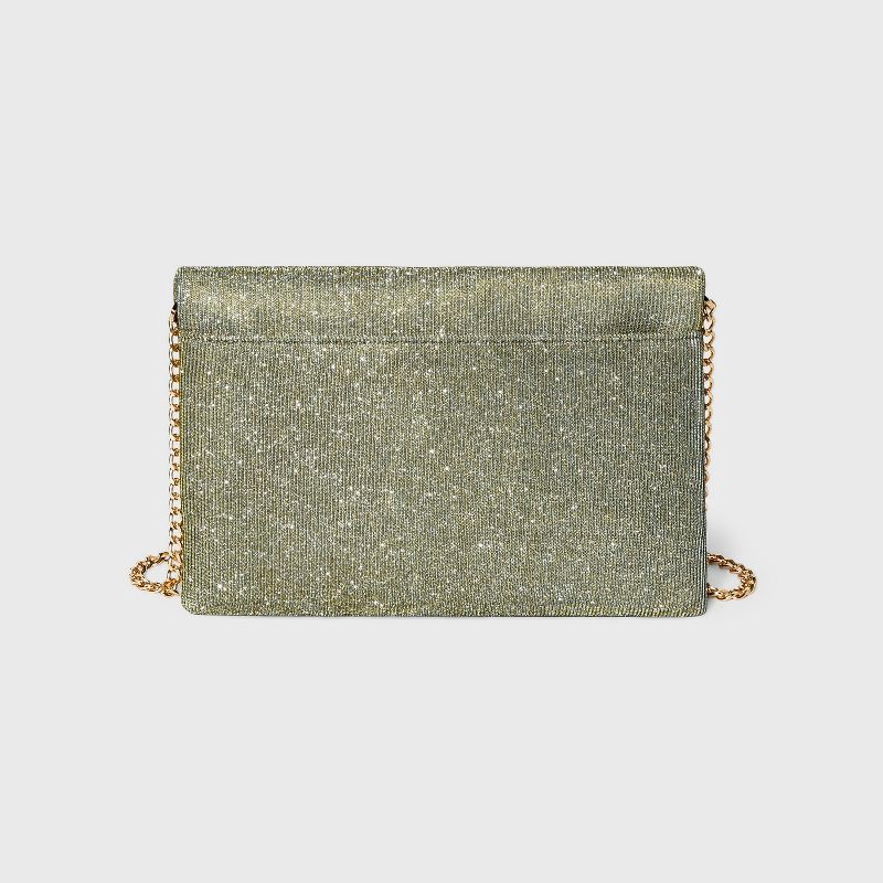 slide 4 of 4, Glitter Envelope Clutch - A New Day™, 1 ct