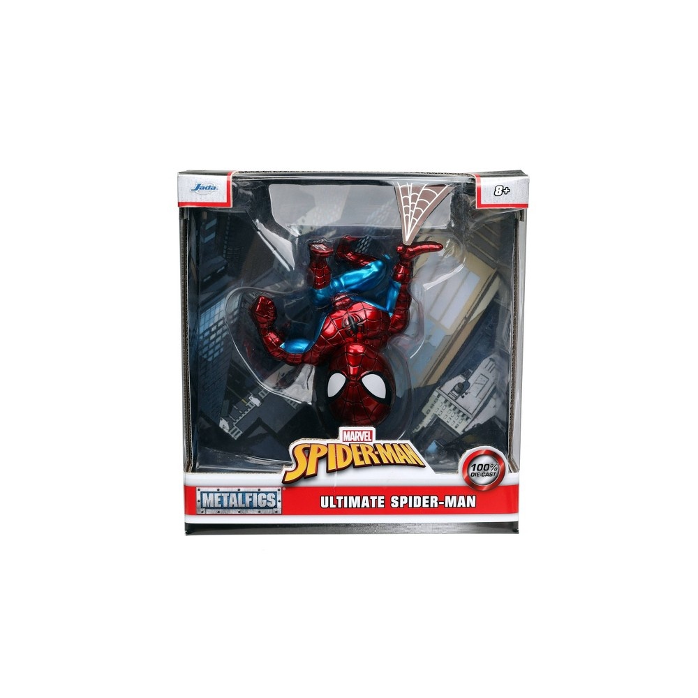 slide 4 of 4, MetalFigs Marvel Ultimate Spider-Man 6" Collectible Die-Cast Figure, 1 ct