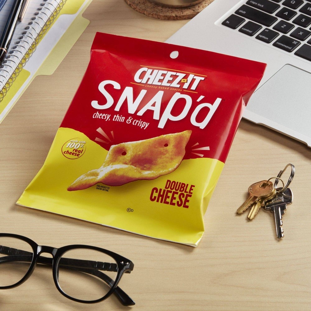 slide 8 of 8, Cheez-It SNAP'D Variety Pack - 15oz/20ct, 15 oz, 20 ct