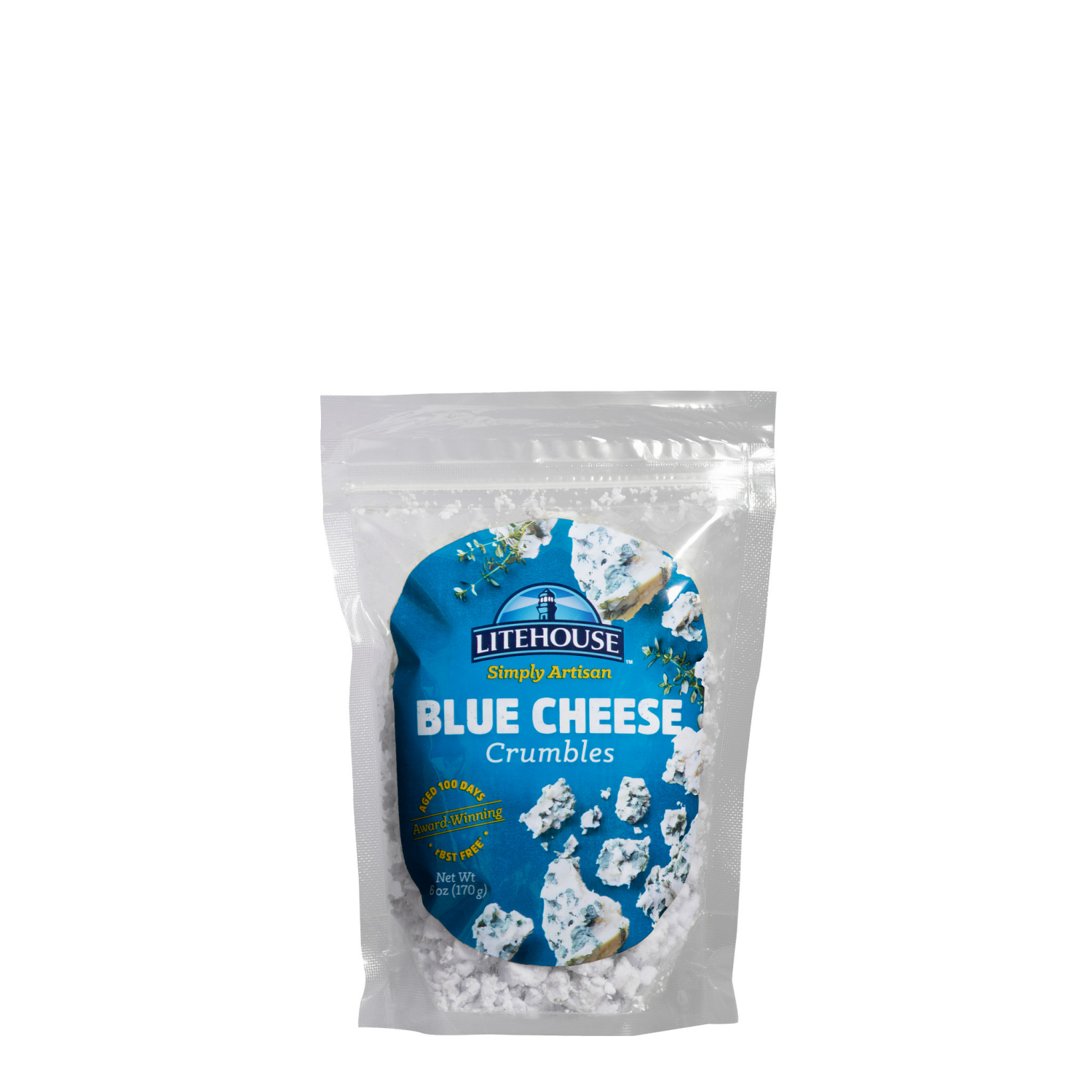 slide 1 of 1, Litehouse Cheese, Blue Cheese Crumbles, 6 oz
