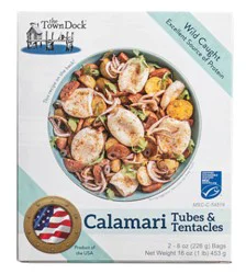 Town Dock Squid Tubes & Tentacles - Lb