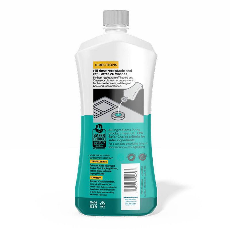 slide 3 of 3, Lemi Shine Rinse Dish Cleaner - 21.2 fl oz, 21.2 fl oz