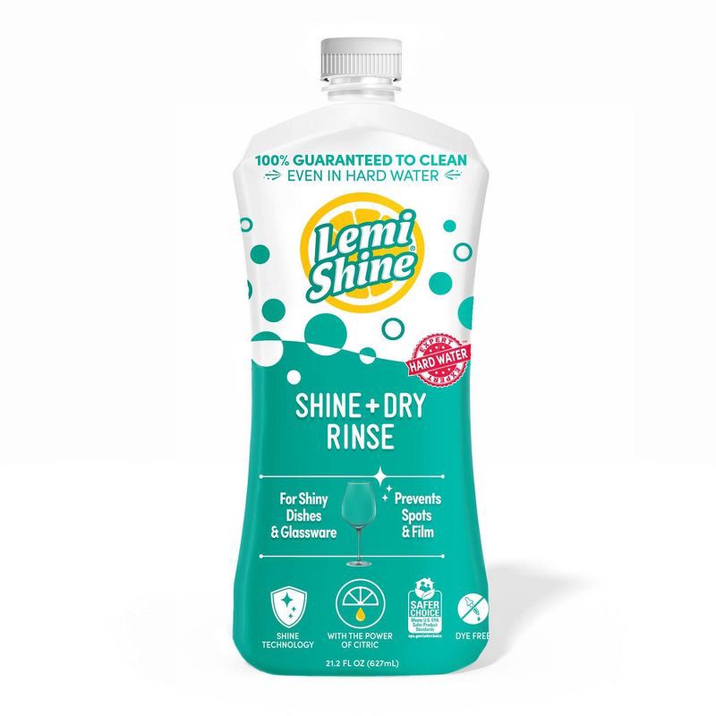 slide 1 of 3, Lemi Shine Rinse Dish Cleaner - 21.2 fl oz, 21.2 fl oz
