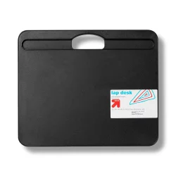 Lap Desk with Microbead Cushion Black - up & up