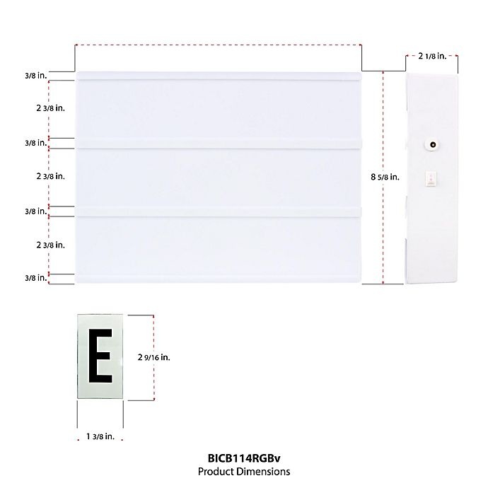 slide 2 of 6, Brilliant Ideas Cinematic LED Light Box, 1 ct