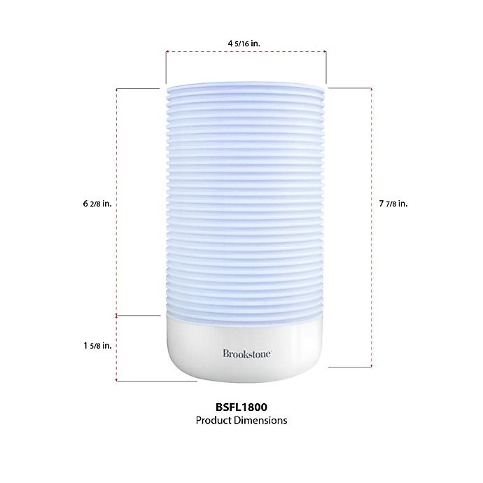 slide 4 of 7, Brookstone Friendship Table Lamp - White, 1 ct