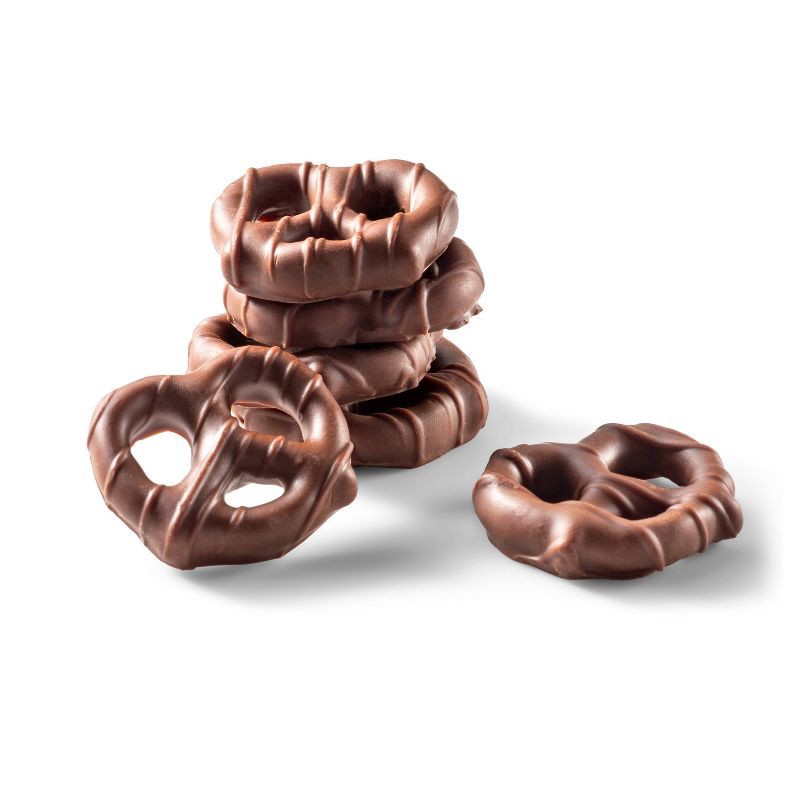 slide 3 of 3, Milk Chocolate Covered Mini Pretzels Candy - 7oz - Favorite Day™, 7 oz