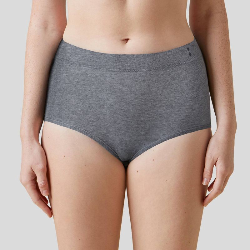 Thinx For All Women's Plus Size Super Absorbency Brief Period