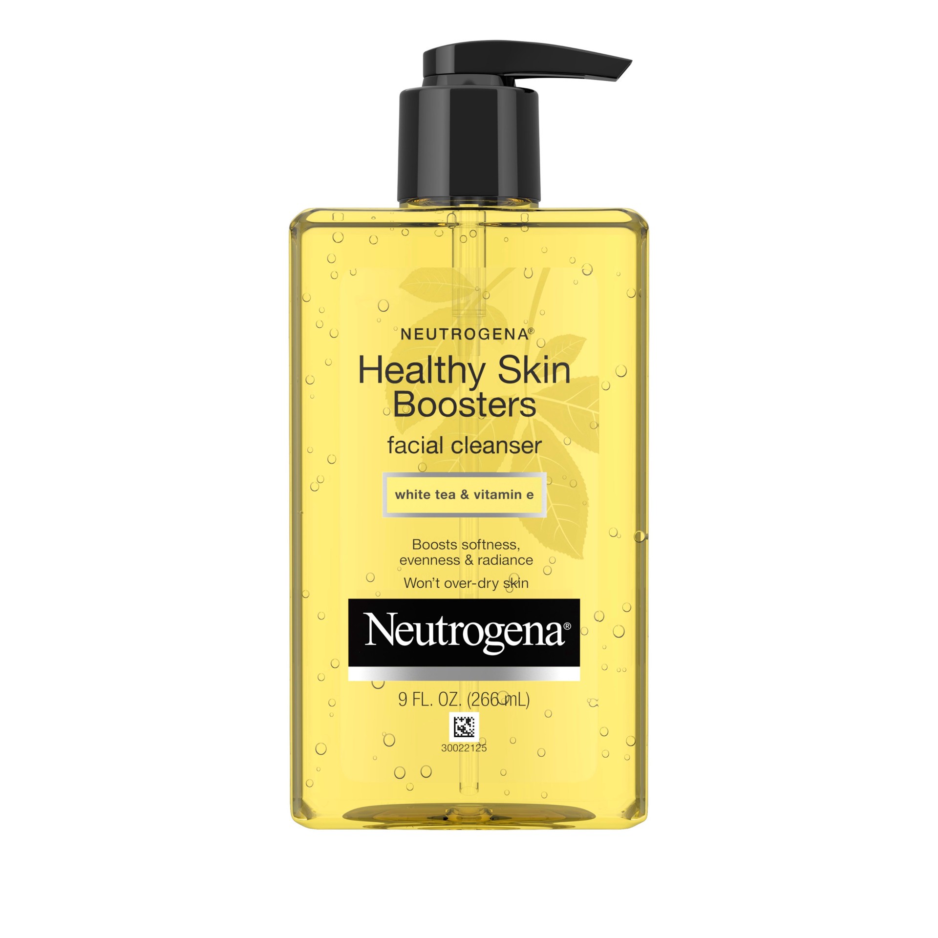 slide 4 of 5, NEUTROGENA Healthy Skin Boosters Facial Cleanser, 9 Fl. Oz, 9 fl oz