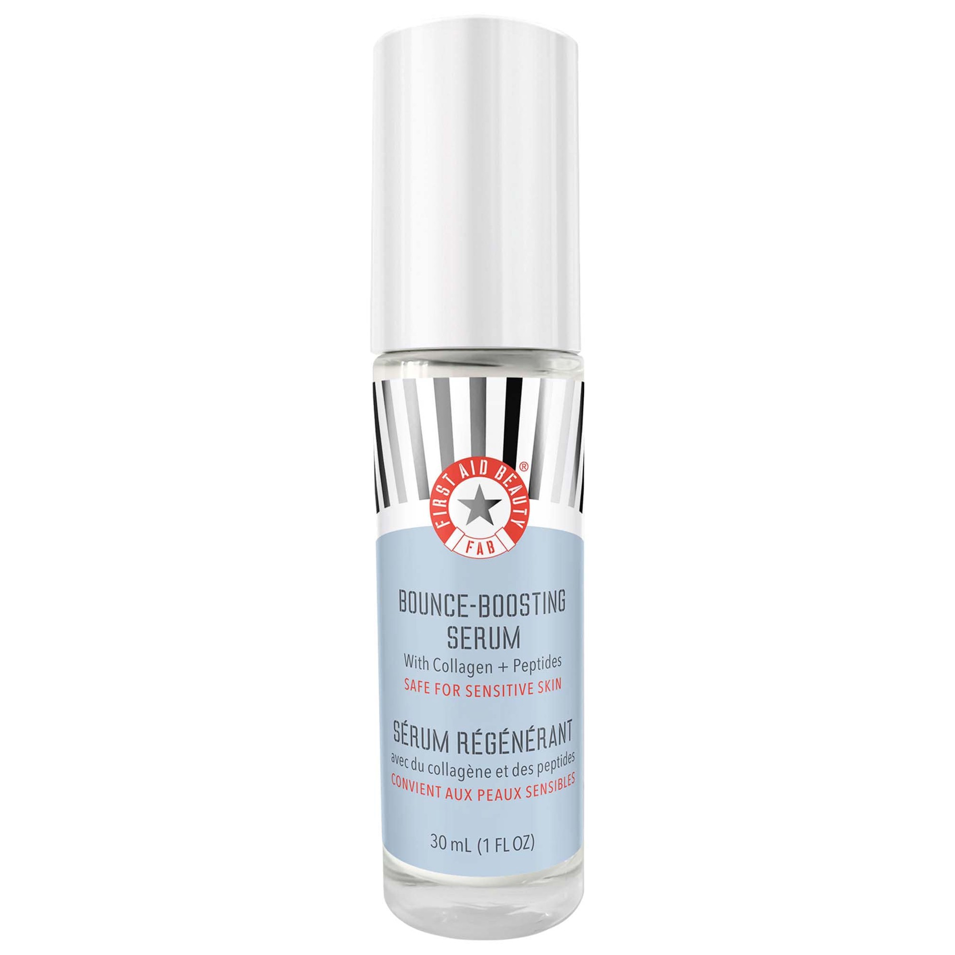 slide 1 of 2, First Aid Beauty Bounce-Boosting Serum with Collagen + Peptides 1 oz / 30 mL, 