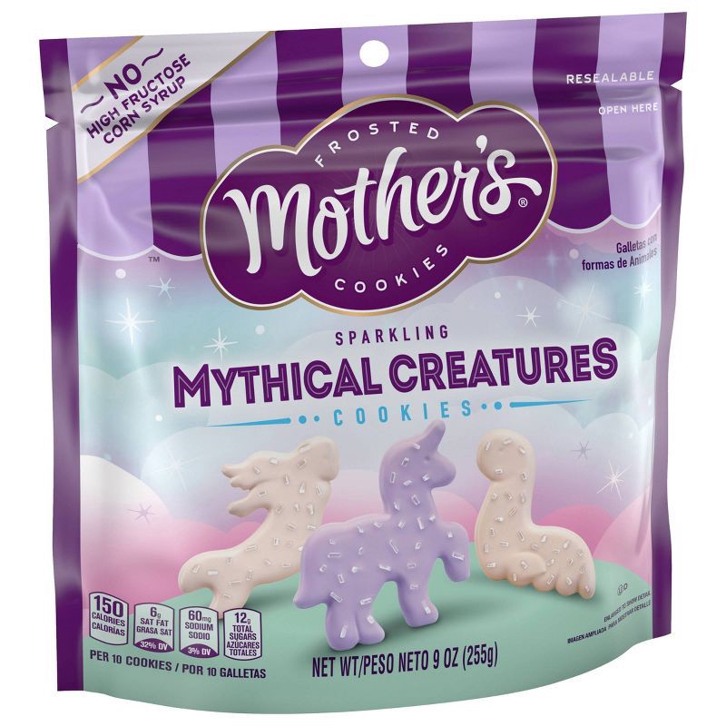slide 2 of 3, Mother's Cookies Mother's Mythical Creature Cookies - 9oz, 9 oz