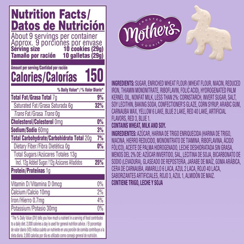 slide 8 of 10, Mother's Cookies Mother's Mythical Creature Cookies - 9oz, 9 oz