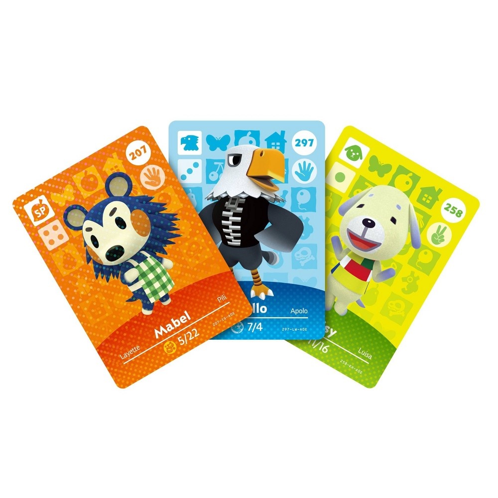 slide 2 of 2, Nintendo Animal Crossing amiibo Cards Series, 3 x 6 ct